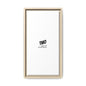 Framed Canvas Print — “Two Years of Awesomeness” Minimal Anniversary Art