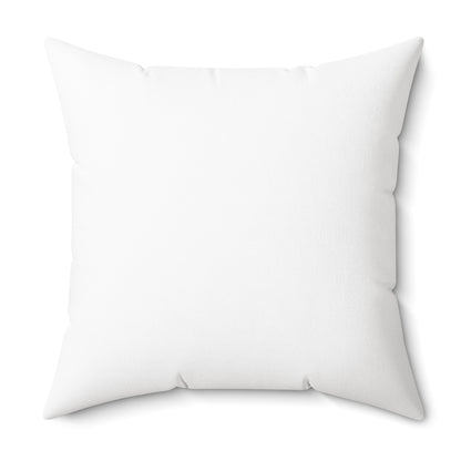 Spun Polyester Square Pillow | REST to RESTART